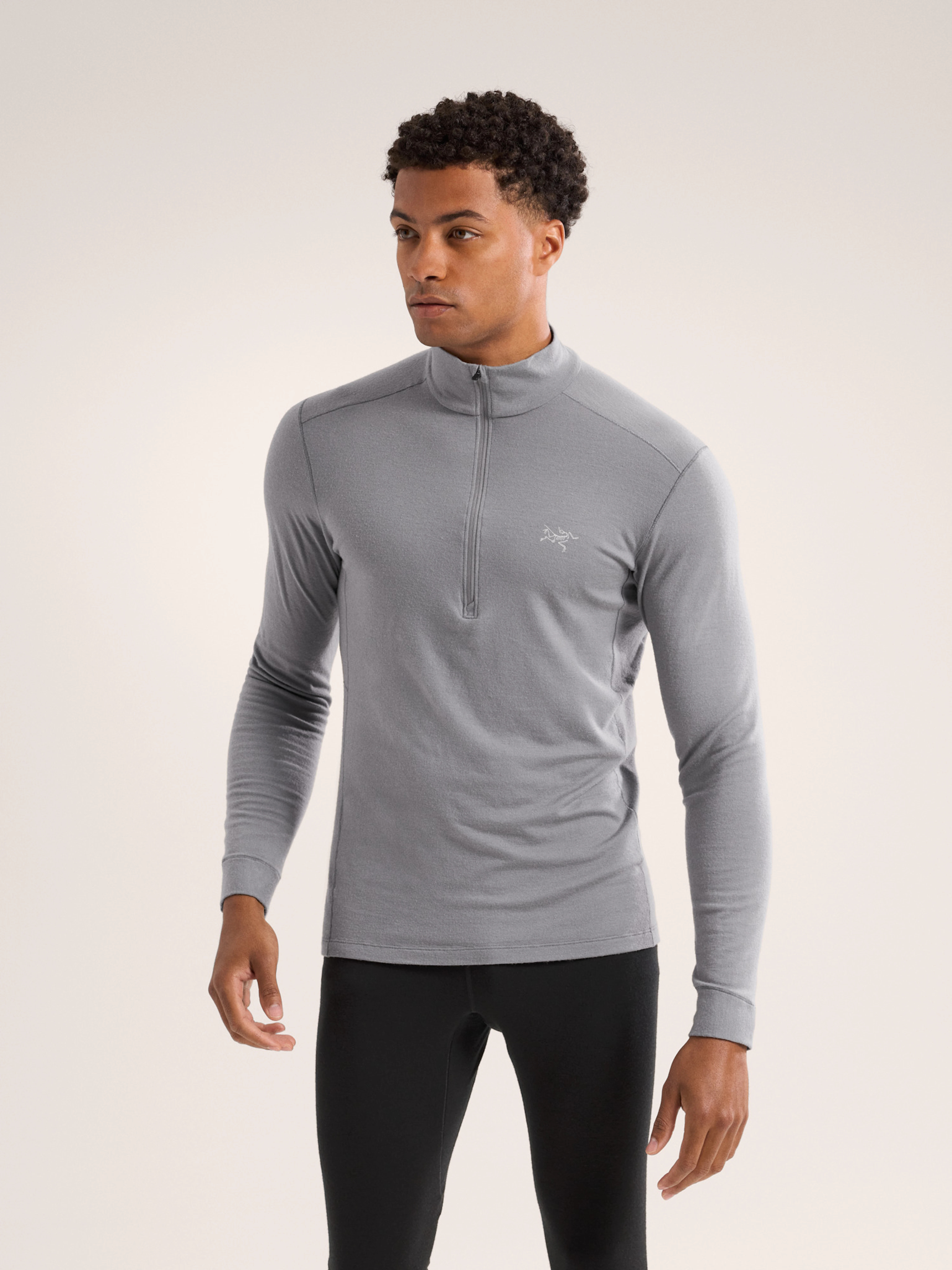Rho Merino Wool Zip Neck Men's | Arc'teryx
