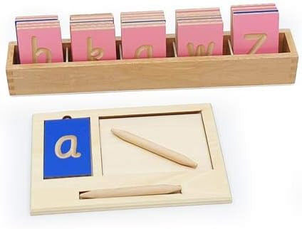 Amazing Child Mini Grooved Letter Tiles: Lower Sassoon Case with Tray and Stylus | Amazon (US)