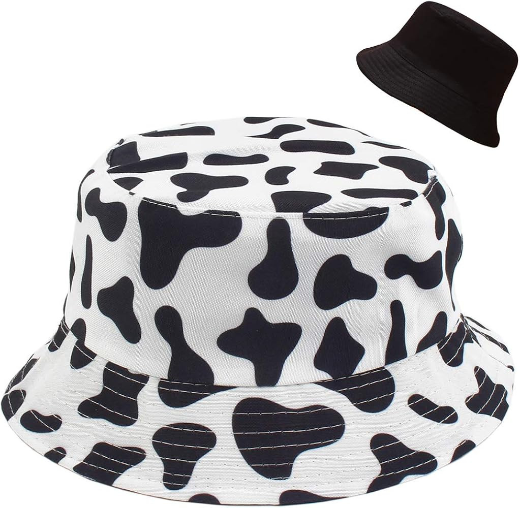 XYIYI Cute Bucket Hat Beach Fisherman Hats for Women, Reversible Double-Side-Wear | Amazon (US)