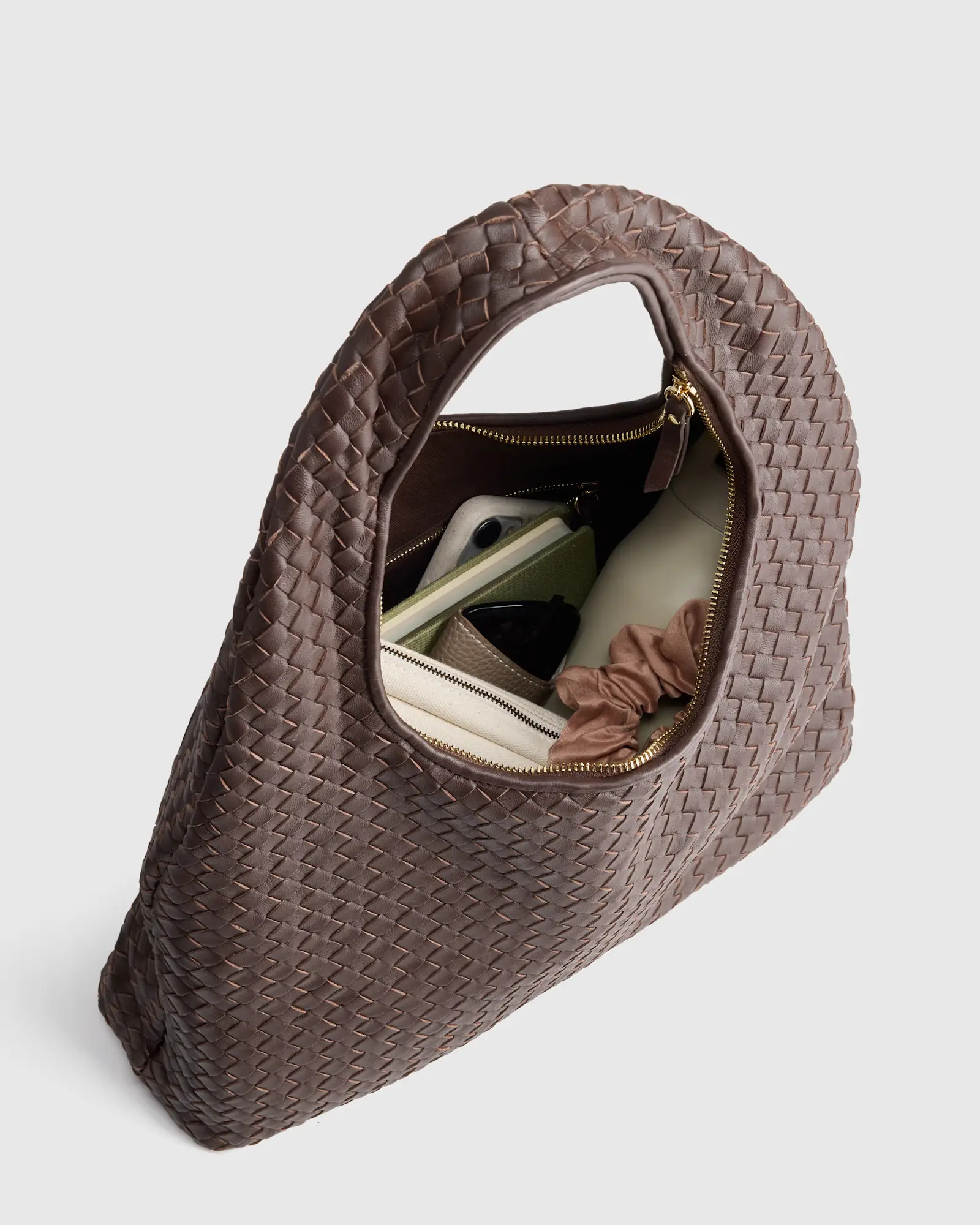 Elodie Handwoven Shoulder Bag | Quince