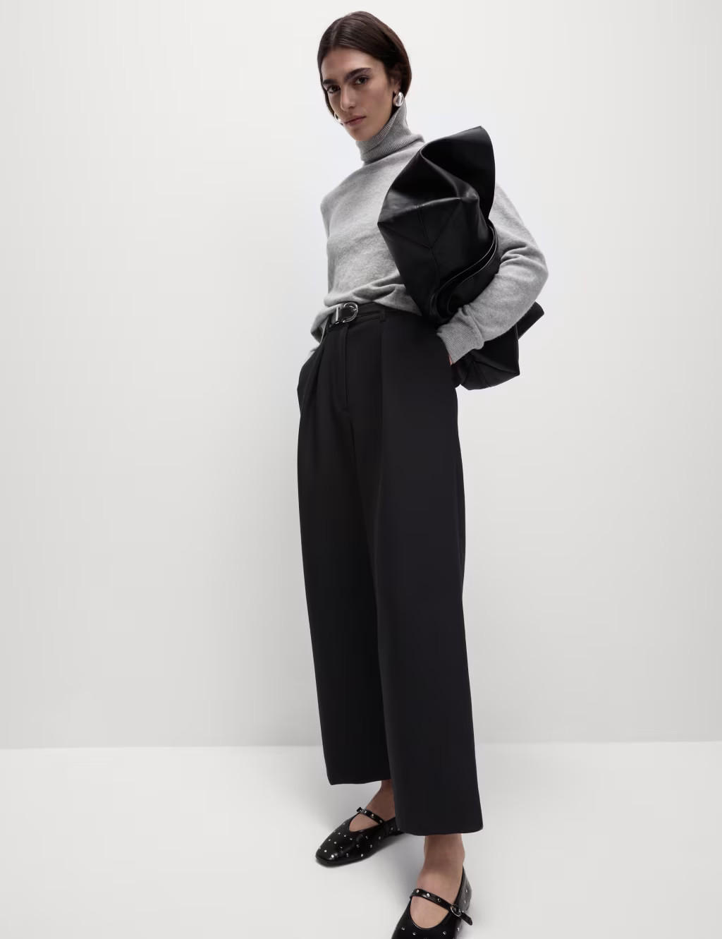 Barrel Leg Trousers | Marks & Spencer (UK)