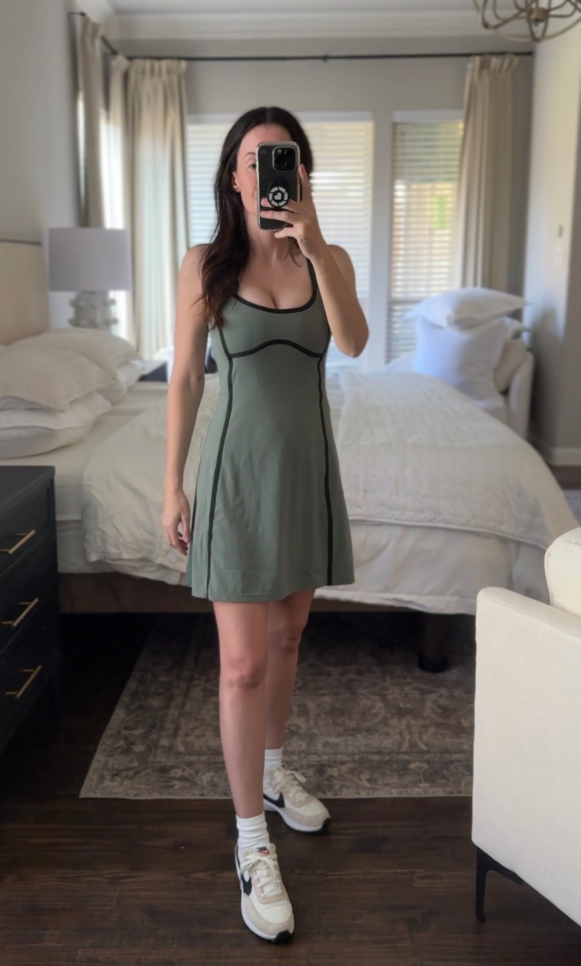 Obsessed with this athletic dress, it’s definitely similar to the Alo dress! Super soft and fits true to size.

#LTKmomlife #LTKOver40 #LTKPetite