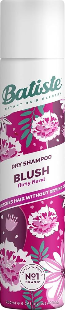 Batiste Blush Dry Shampoo, Floral Fragrance, 200ml | Amazon (UK)