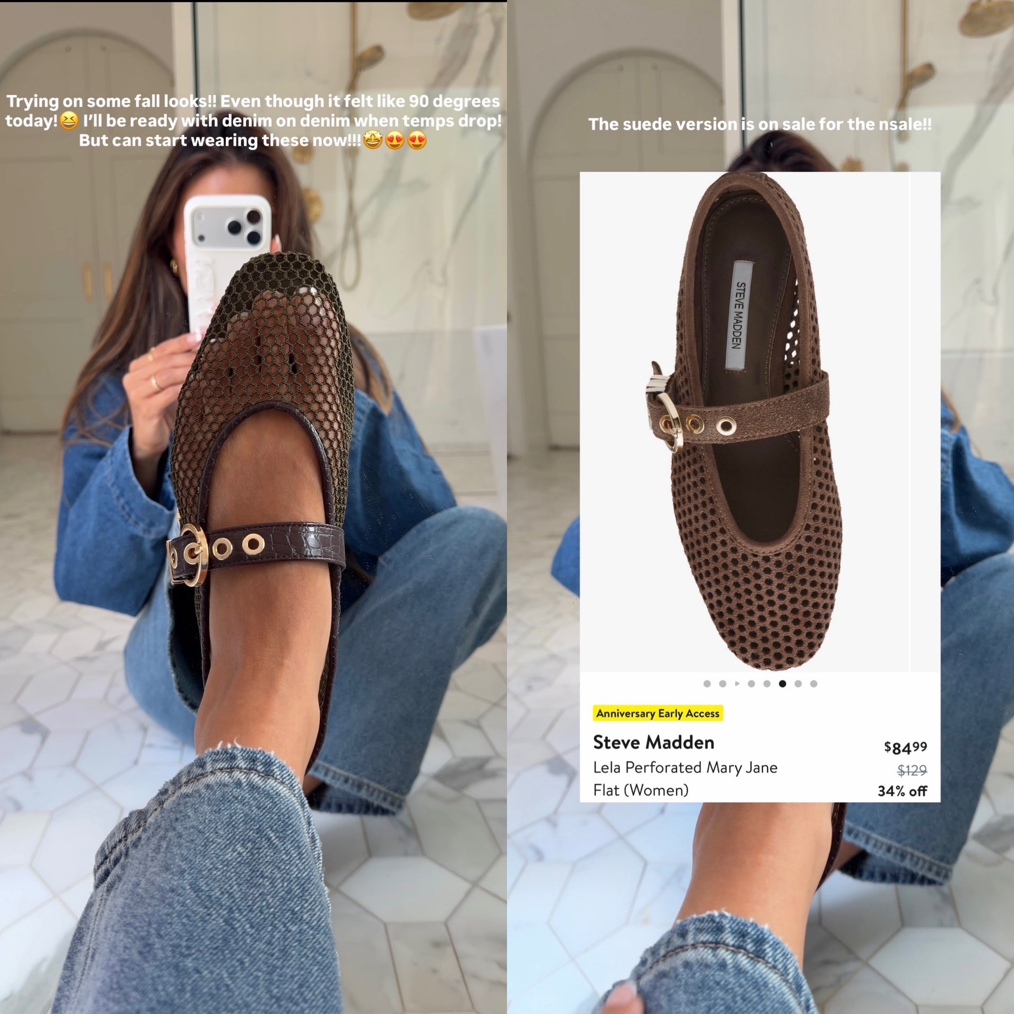 Scroll to shop! The suede version of these pretty flats are a part of the Nsale!! Follow for more! Xo!

#LTKootd #LTKgrwm #LTKOver40