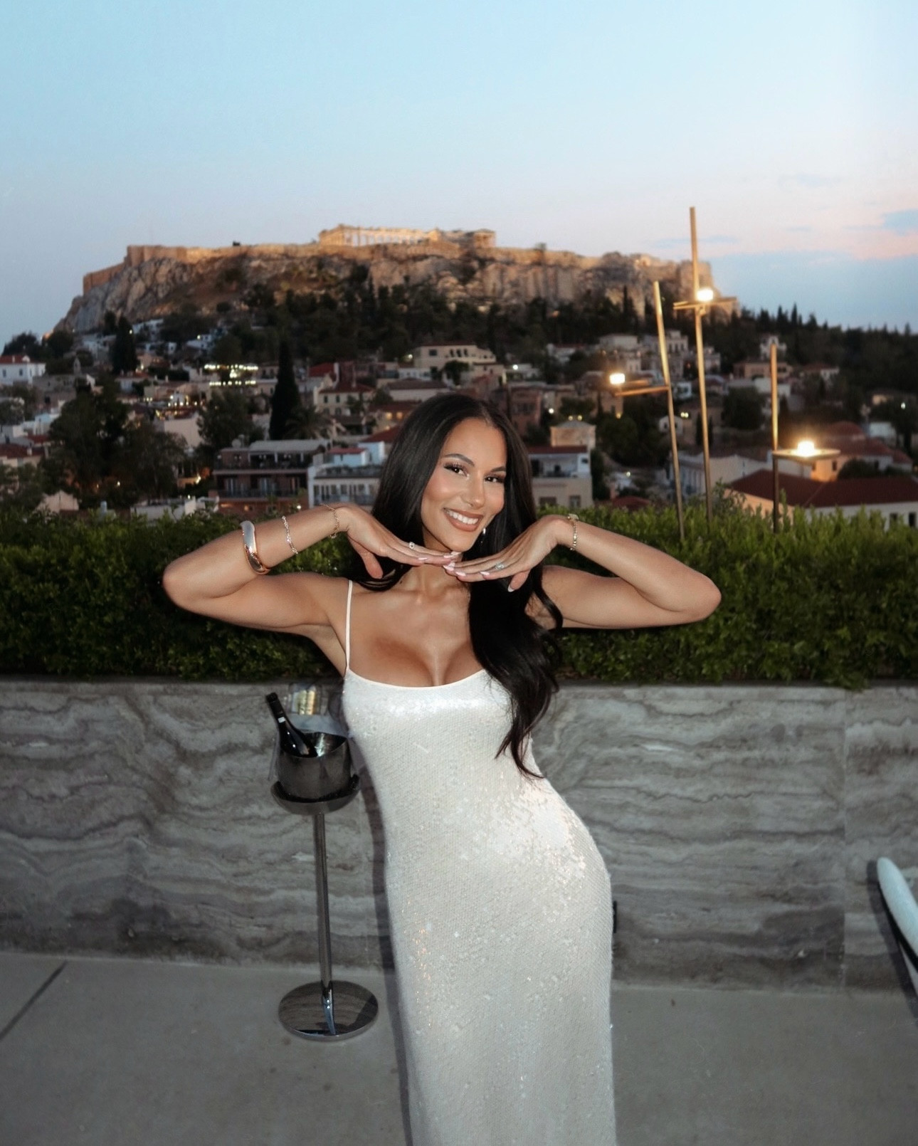 White sequin maxi - wearing M

#LTKWedding #LTKParties