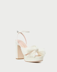 Natalia Pearl Platform Bow Heel | Loeffler Randall
