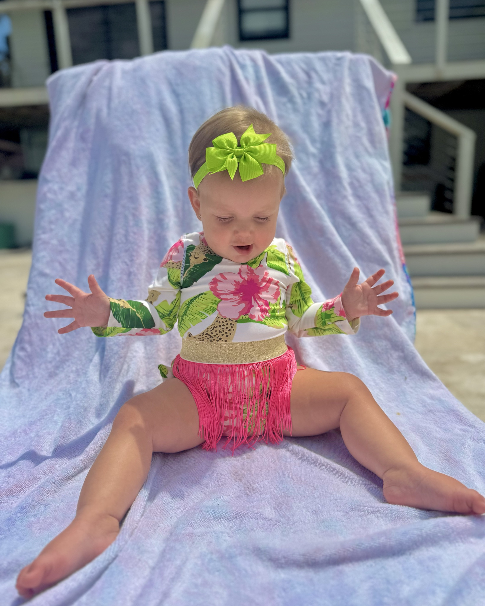 Another day, another swimsuit 😍 this little fringe skirt is too cute. SALE
Boat days are the very best days. Baby girl swim  

#LTKSwim #LTKKids #LTKBaby