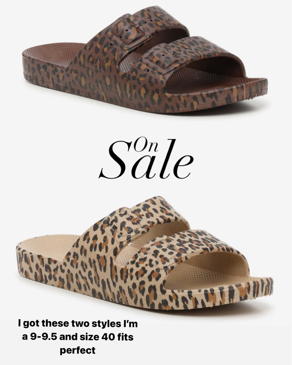 I’m size 9-9.5 and size 39-40 is perfect. 

#LTKFindsUnder50 #LTKStyleTip #LTKSeasonal