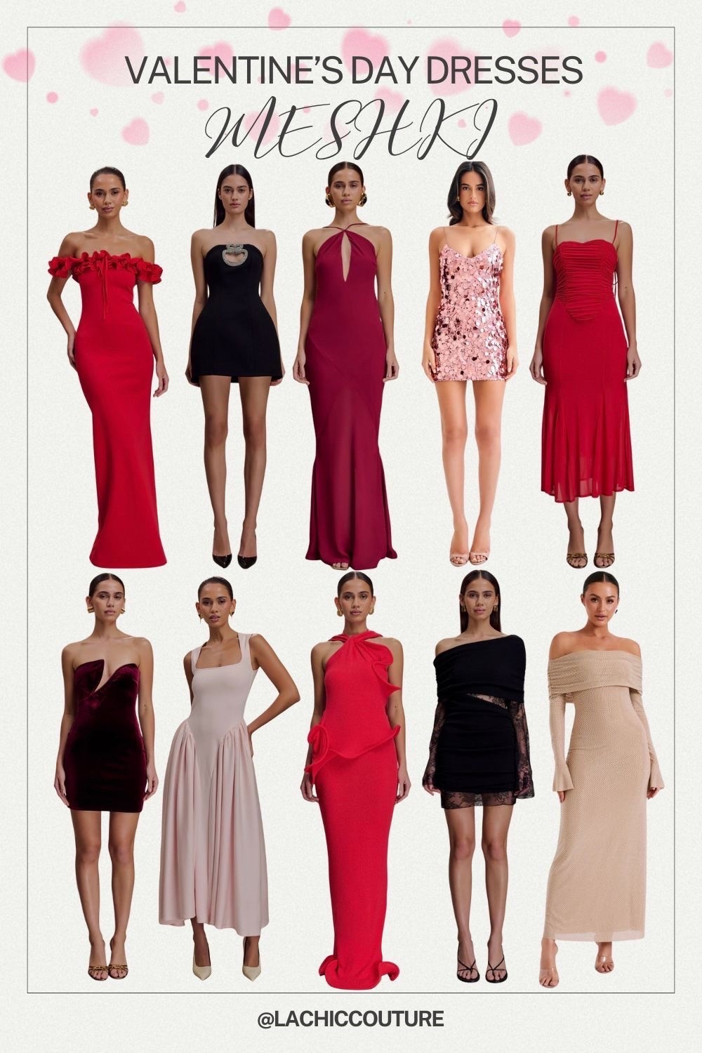 ❤️Chic Valentine's Day picks❤️ Whether it's date night w/ your boo or having a girl's night! I'm obsessed w/ these options from @Meshki #meshki #valentinesdress #vday #galentines #lachiccouture

#LTKgrwm #LTKootd #LTKSeasonal