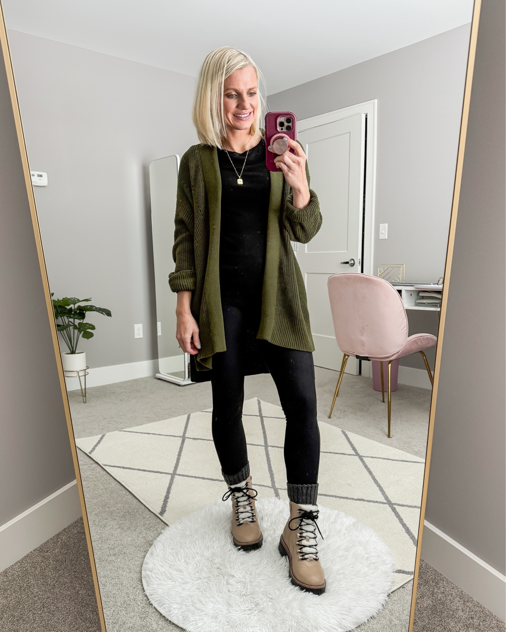 What I wore this week! 
Cardigan- old, linked similar options 
Top- small
Leggings- xsmallL

#LTKSeasonal #LTKStyleTip #LTKFindsUnder100