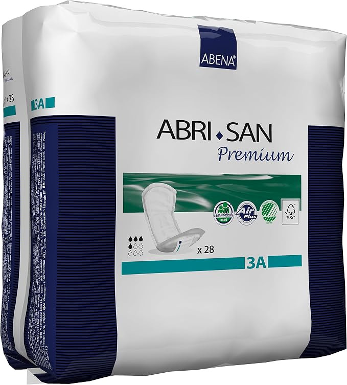 Abena San Premium Incontinence Pads, Light Absorbency, (Sizes 1 To 3A), Size 3A, 28 Count (Packag... | Amazon (US)