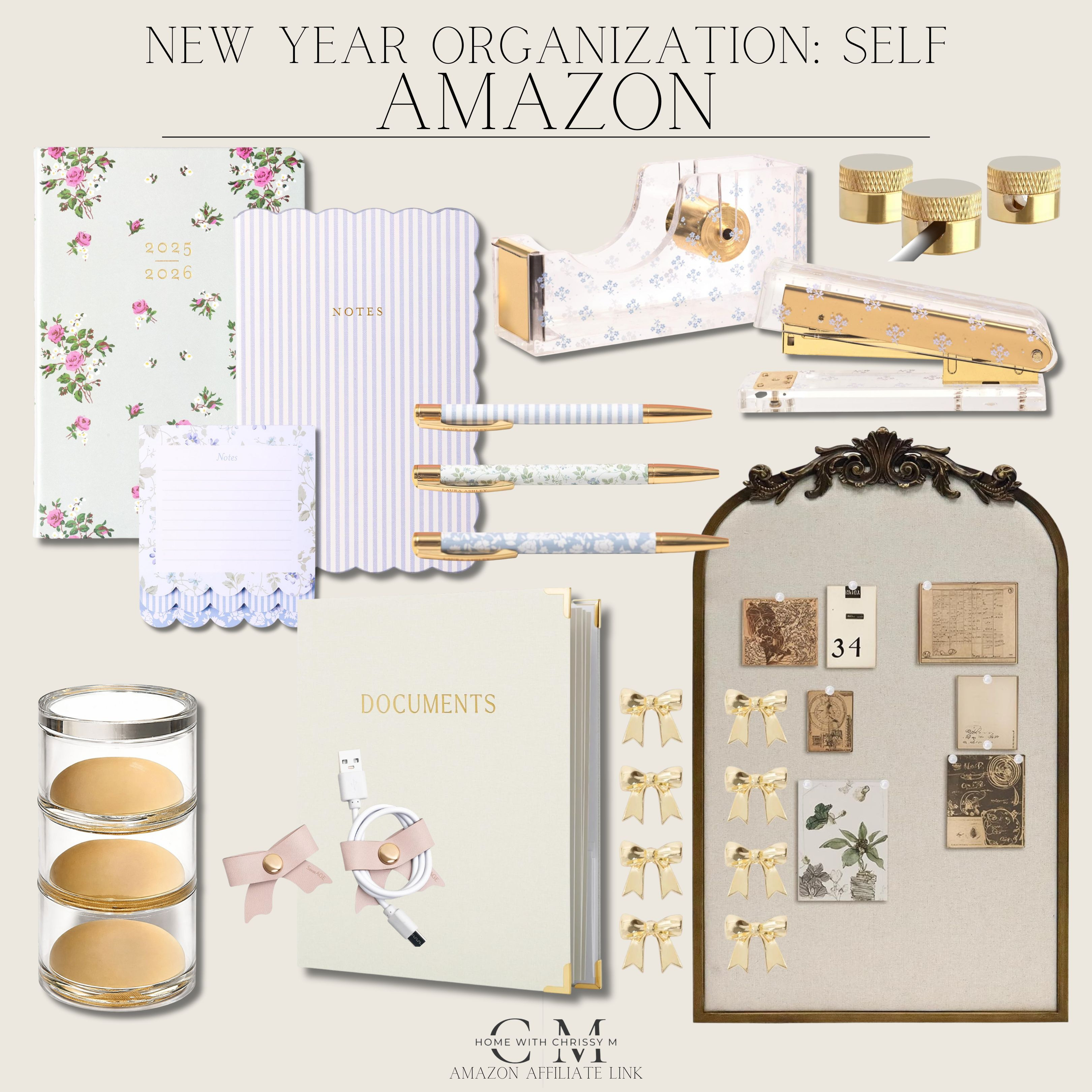 New Year Self-Organization from Amazon!
Amazon Home / Aesthetic Planners / Minimalist Daily Planners / Undated Planners / Goal-Setting Journals / Habit Trackers / Linen-Covered Notebooks / Leather-Bound Journals / Desk Organizers / Acrylic Drawer Trays / Pen Holders / File Sorters / Monitor Stands / Desk Lamps / Minimalist Wall Calendars / Dry-Erase Boards / Cork Boards / To-Do List Pads / Weekly Planning Pads / Neutral Storage Bins / Label Makers / Paper Trays / Cable Management Boxes / Laptop Stands / Desk Mats / Home Office Shelving
 

 

#LTKdayinmylife #LTKSeasonal #LTKHome