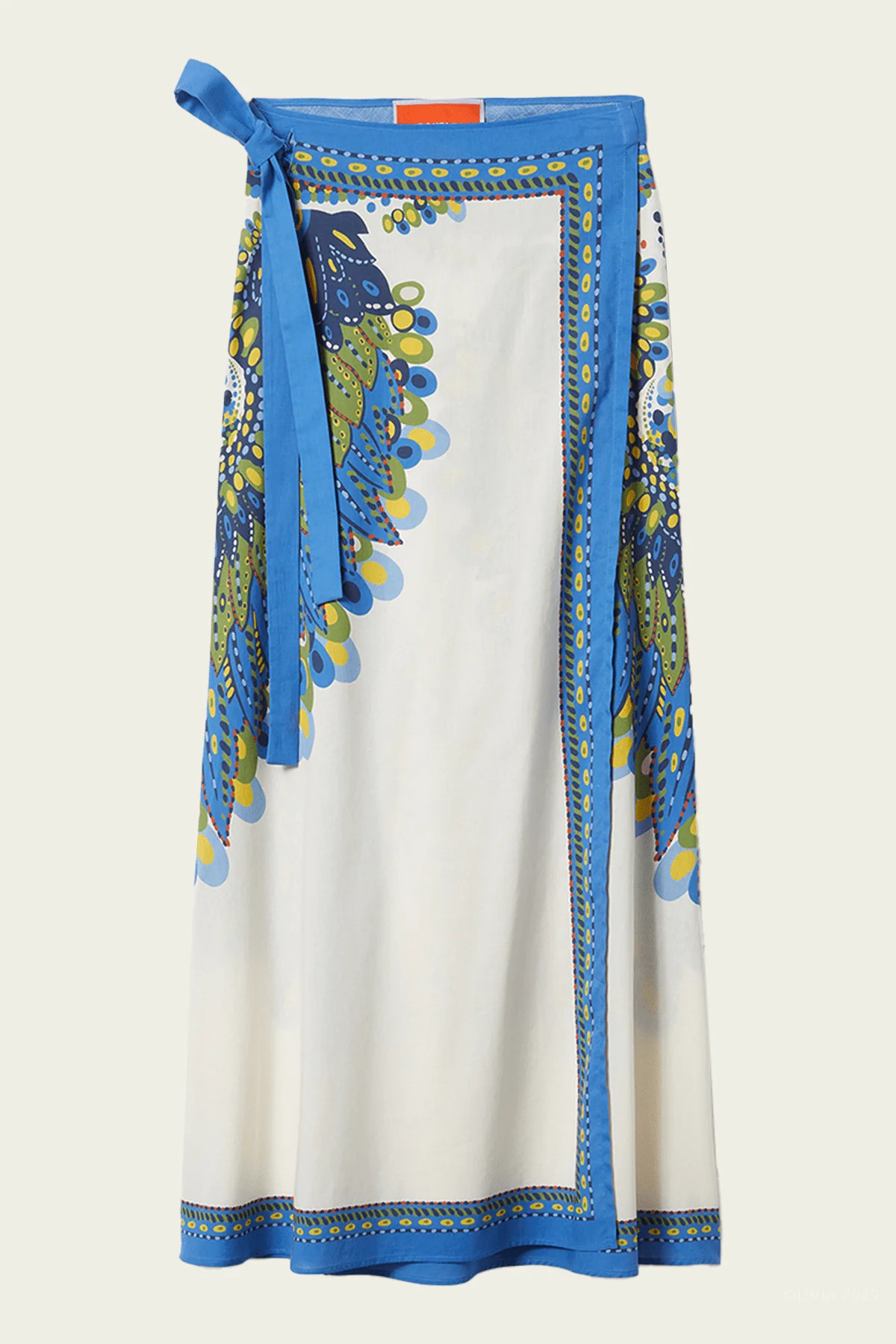Sarong Skirt in Chakra Placée Multicolor - S | Shop Olivia