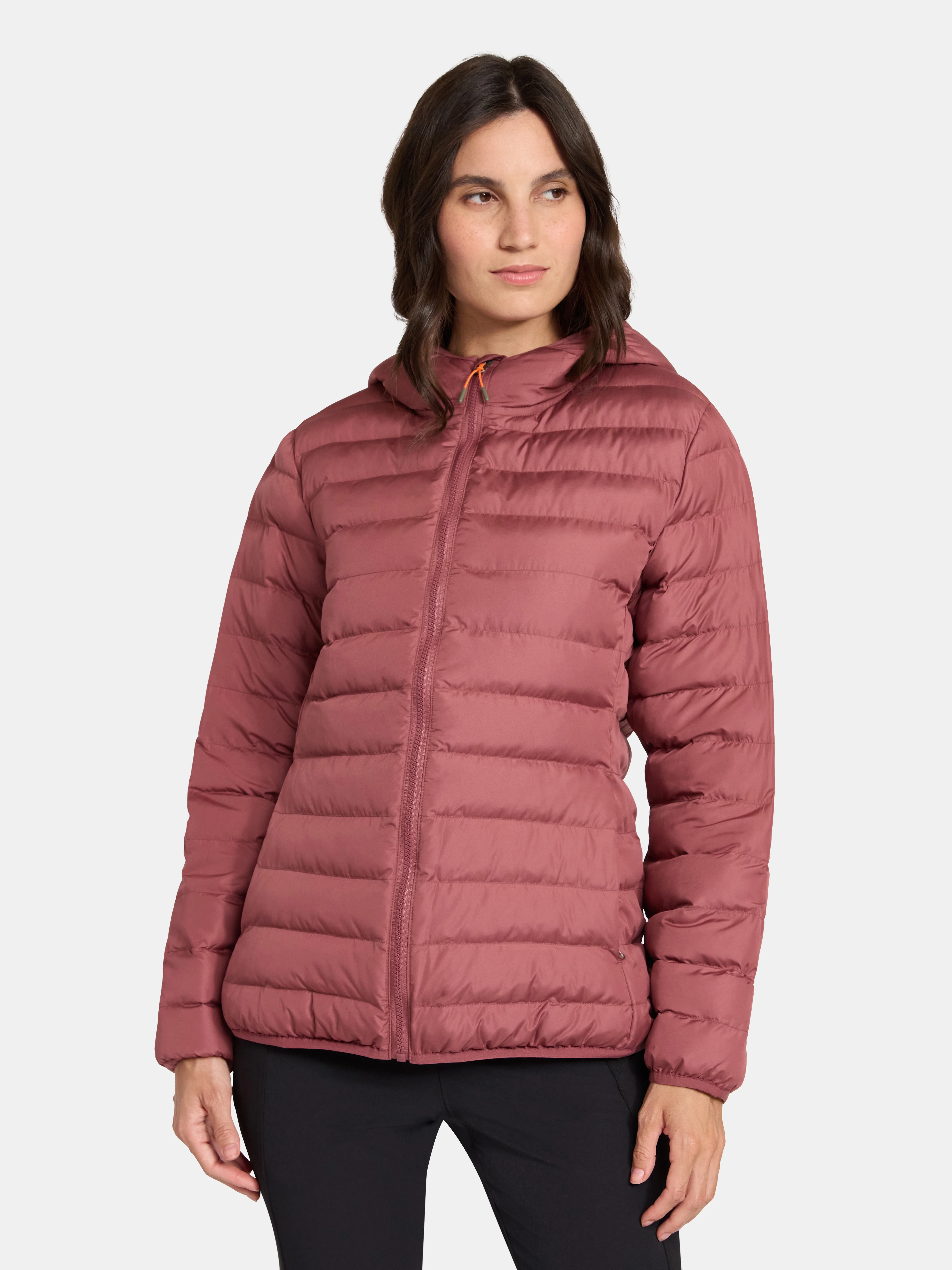 Ozark Trail Women's and Women's Plus Core Puffer Jacket with Hood, Sizes XS-3X | Walmart (US)