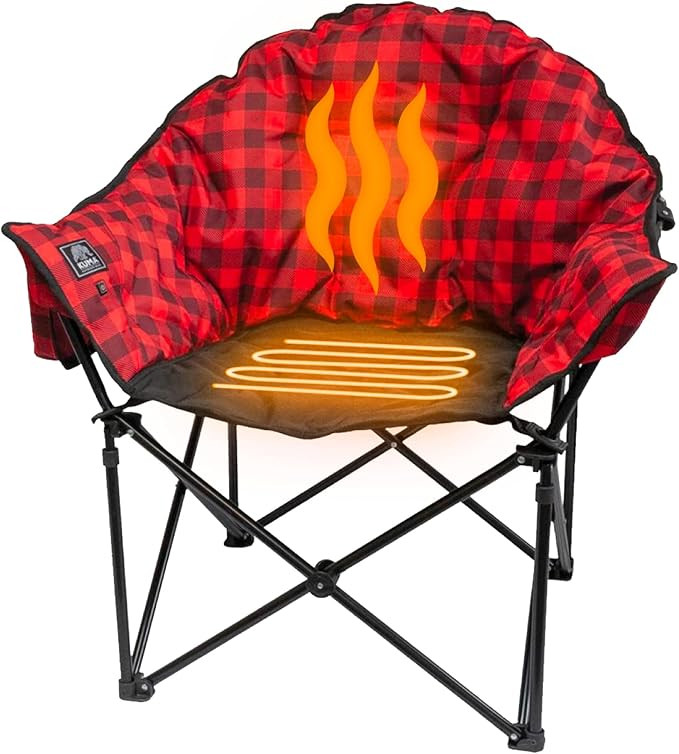 Kuma Outdoor Gear Lazy Bear Heated Chair 1, Red Plaid | Amazon (US)