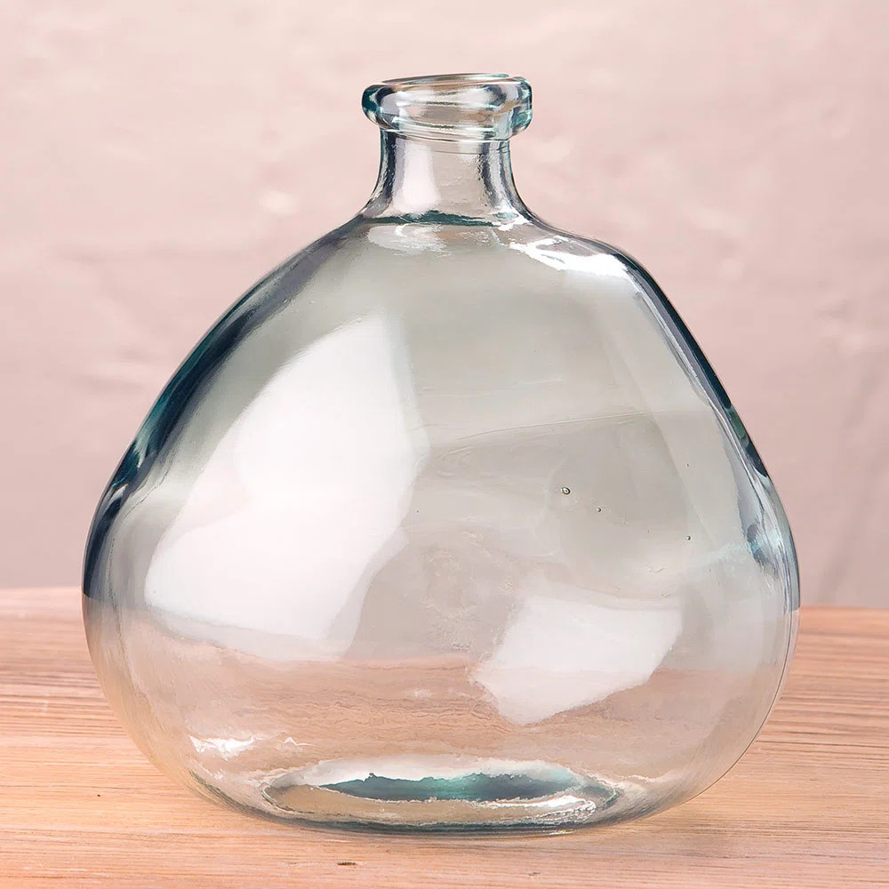 Dovecove Byxbee Recycled Glass Balloon Vase & Reviews | Wayfair | Wayfair North America