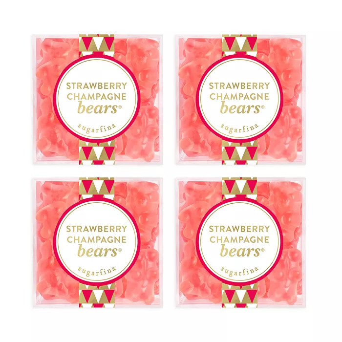 Strawberry Champagne Bears, Set of 4 | Bloomingdale's (US)