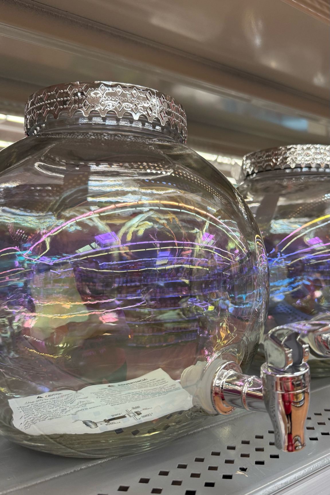 Holiday entertaining just got a whole lot cuter! 🎄✨ This iridescent ornament beverage dispenser is the perfect mix of festive and functional. Fill it with your favorite holiday drinks, and let the compliments pour in—literally! Affordable and adorable, it’s a must-have for your holiday gatherings. Tap the link to shop now! 🍹🎁 #HolidayEntertaining #FestiveFinds #LTKHoliday #AffordableStyle

#LTKSeasonal #LTKFamily #LTKHoliday