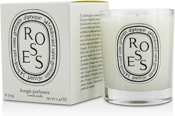 Diptyque Mini Scented Candle Roses 70g / 2.4oz | Amazon (US)
