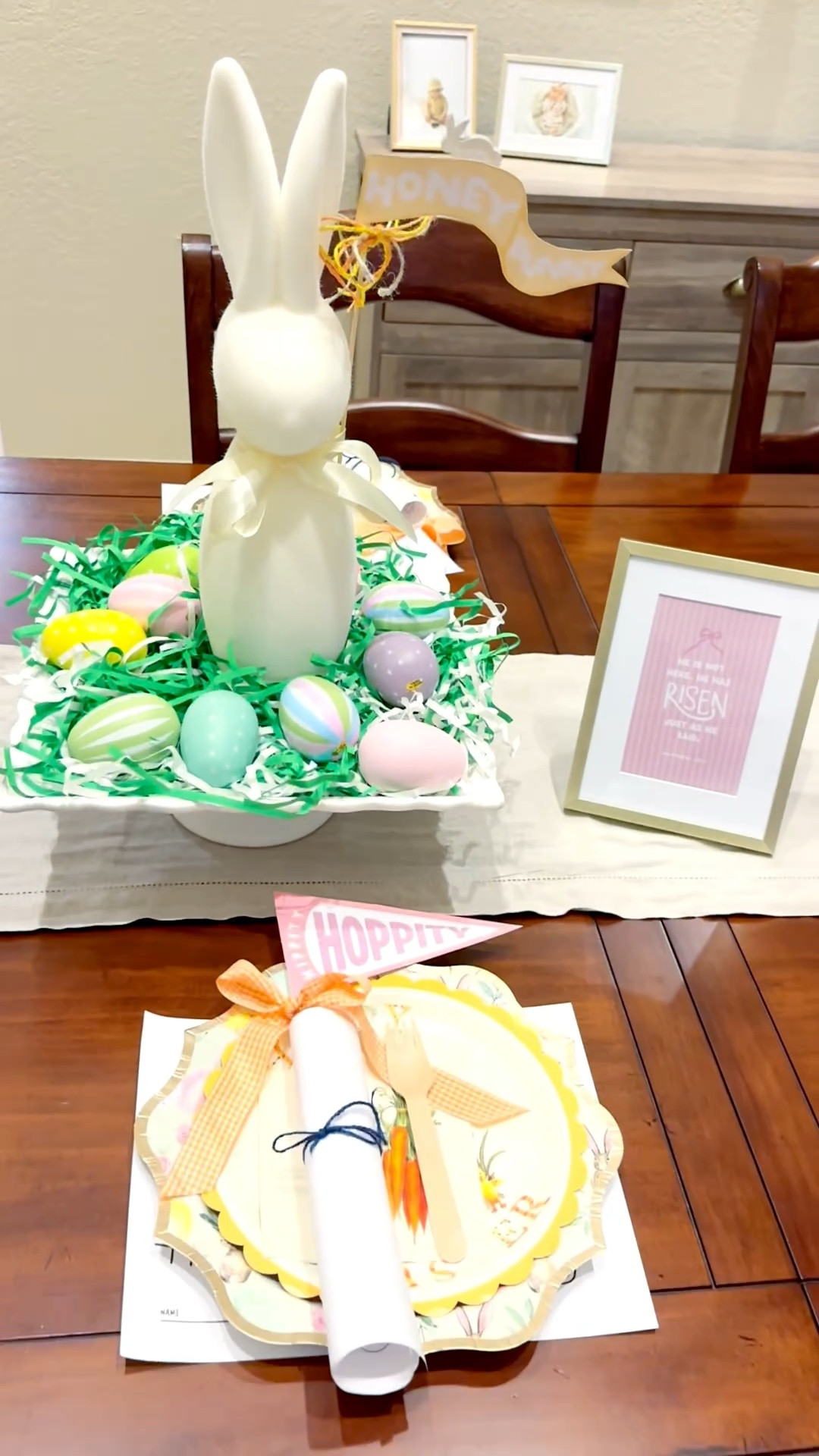 My kids Easter table setup 🐰 

@thelettervee’s printables added th perfect finishing touches with adorable coloring pages, decorative flags, and favor boxes 🤍

I’ve gotten so much use of my annual membership in the few months I’ve had it. It’s a must if you have kids! Makes everything special but so easy to do! Just print, cut, & glue. Comment for a special code to get one month free 😉 

You can also purchase items individually (I’ve linked them here) but you get addition members exclusive designs with the membership!

Easter baskets • Easter gifts • Easter gift ideas • Easter basket ideas • last minute Easter ideas • last minute Easter gifts • Easter brunch • Easter hosting • hosting ideas • hosting setup • Easter table 

#LTKSeasonal #LTKHome #LTKmomlife