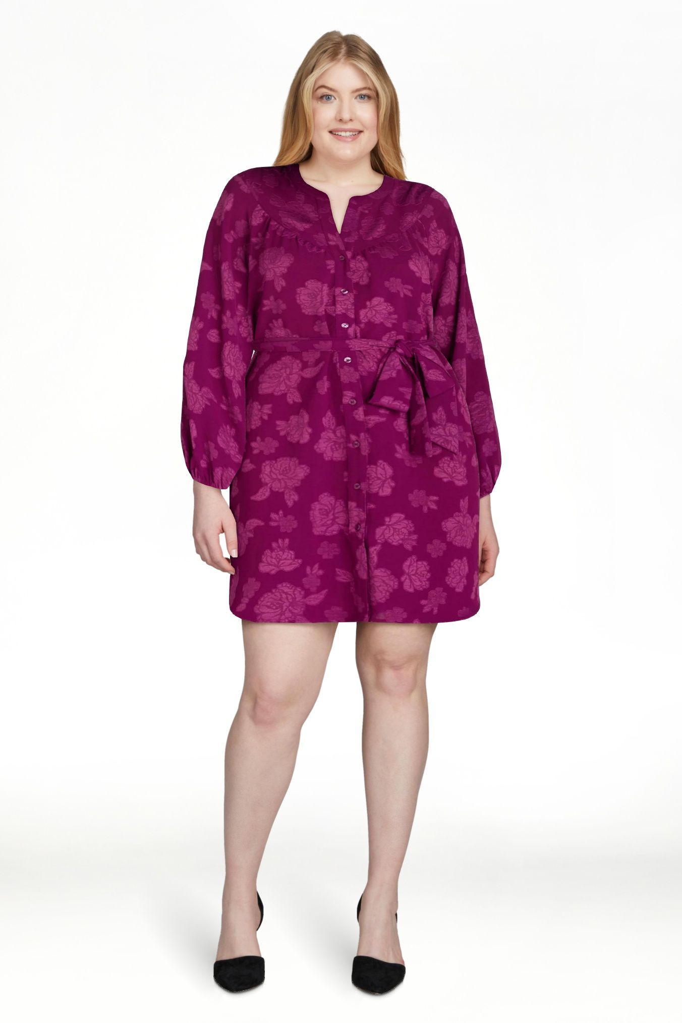 The Pioneer Woman Belted Mini Shirtdress, Women’s, Sizes S-3X | Walmart (US)