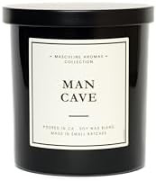 Hand-Poured in California | Masculine Aromas | 9oz | 50-Hour Burn Time | Scented Men's Candles wi... | Amazon (US)