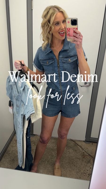 Designer inspired denim romper for just $24! Denim jumpsuit for just $36! And denim dress for just $24! All three of these looks would be so prefect for a country concert or as a festival outfit!

#LTKFestival #LTKSeasonal #LTKfindsunder50