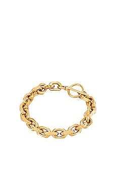 Ellie Vail Maddox Toggle Chain Bracelet in Gold from Revolve.com | Revolve Clothing (Global)