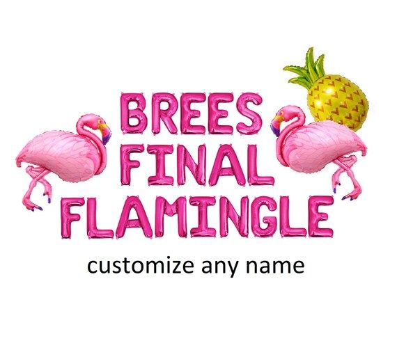 Final Flamingle Balloons Flamingo Bach Balloons Flamingo Bachelorette Party Decor Flamingo Bach B... | Etsy (US)