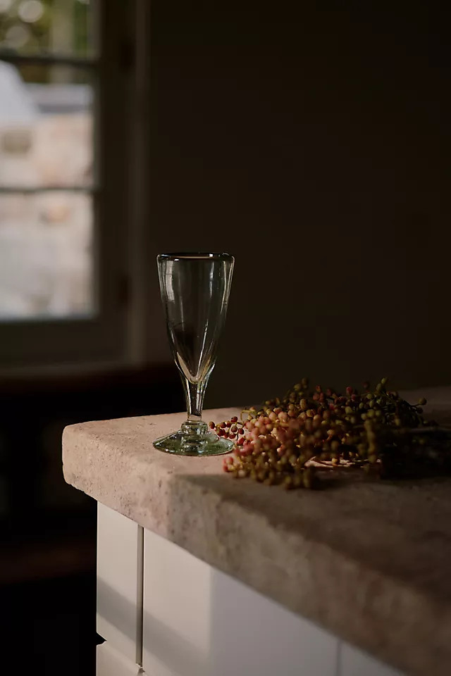 Amber Lewis for Anthropologie Recycled Flutes, Set of 4 | Anthropologie (US)