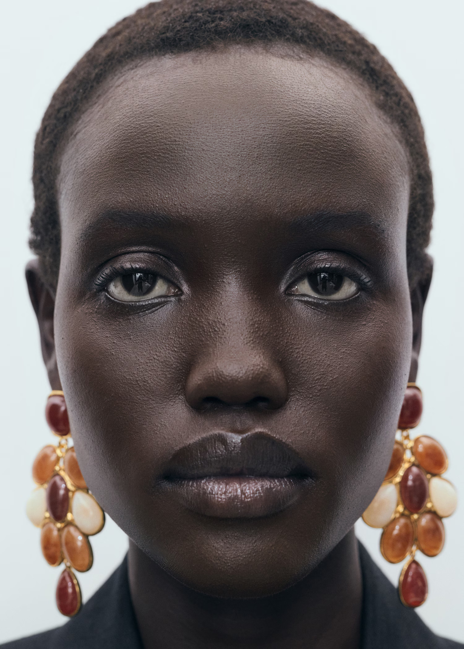 Mixed resin earrings - Women | MANGO United Kingdom | MANGO (UK)