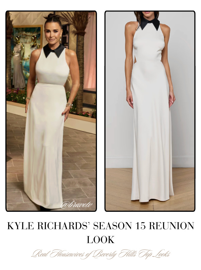 Kyle Richards' Season 15 Reunion Look 📸 + Info: Bravo TV 

 