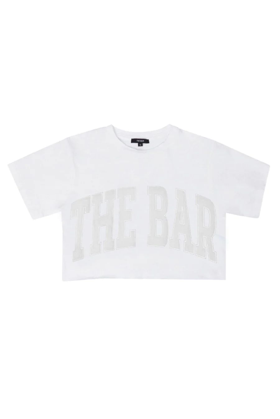 VARSITY COTTON TEE WHITE | The Bar