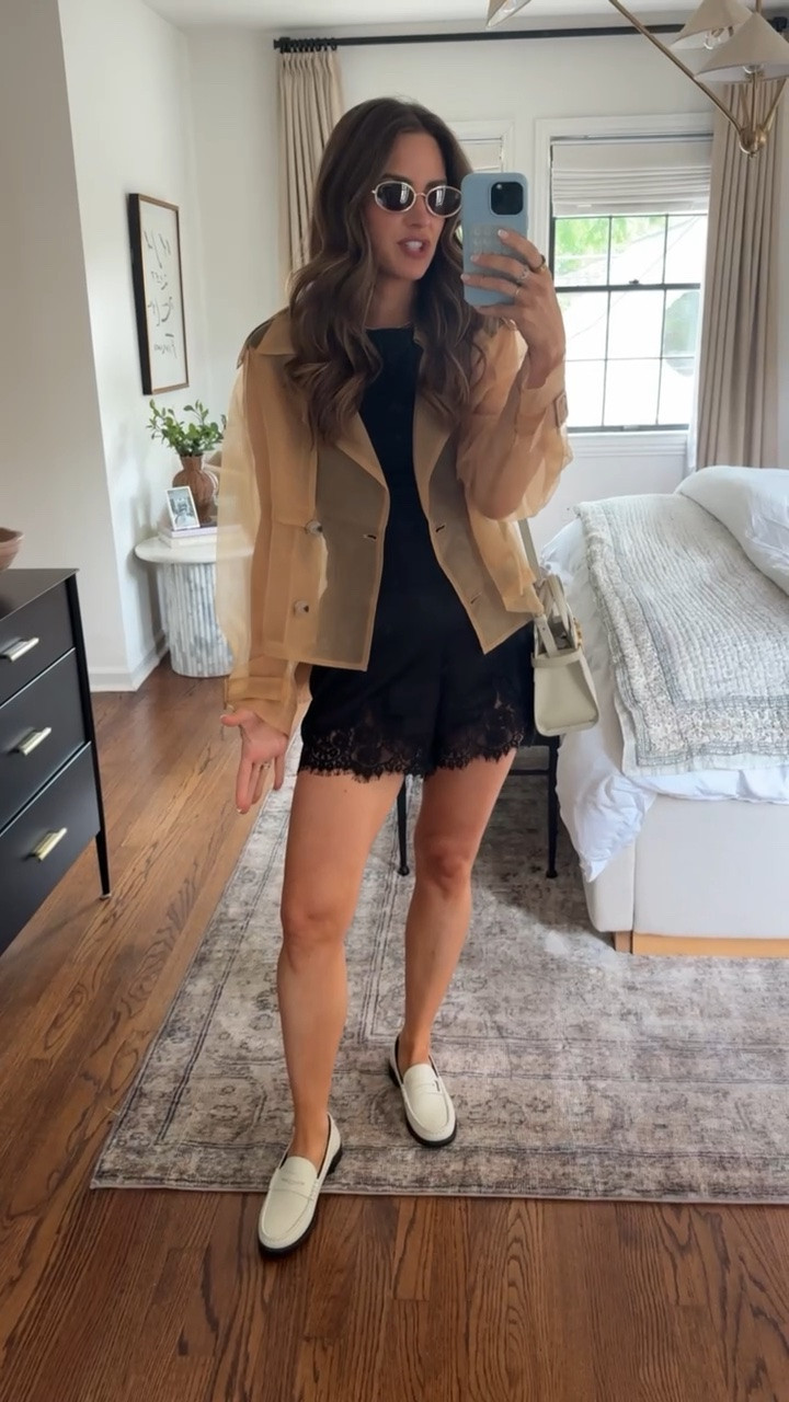 OOTD ✨ lunch with a girlfriend & loving sheer trenches


#LTKootd