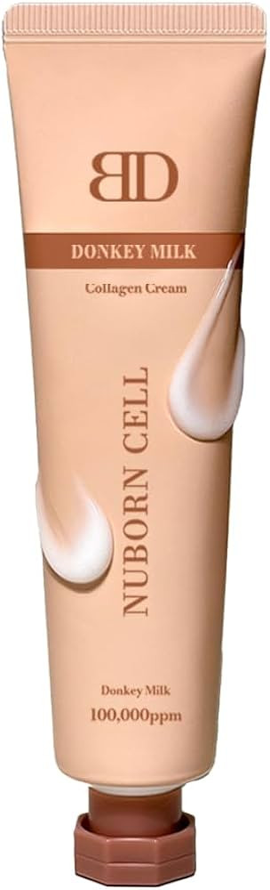 Nuborn Cell Donkey Milk Collagen Cream | Instant glow with 10% Donkey Milk | Type 1 Collagen for ... | Amazon (US)