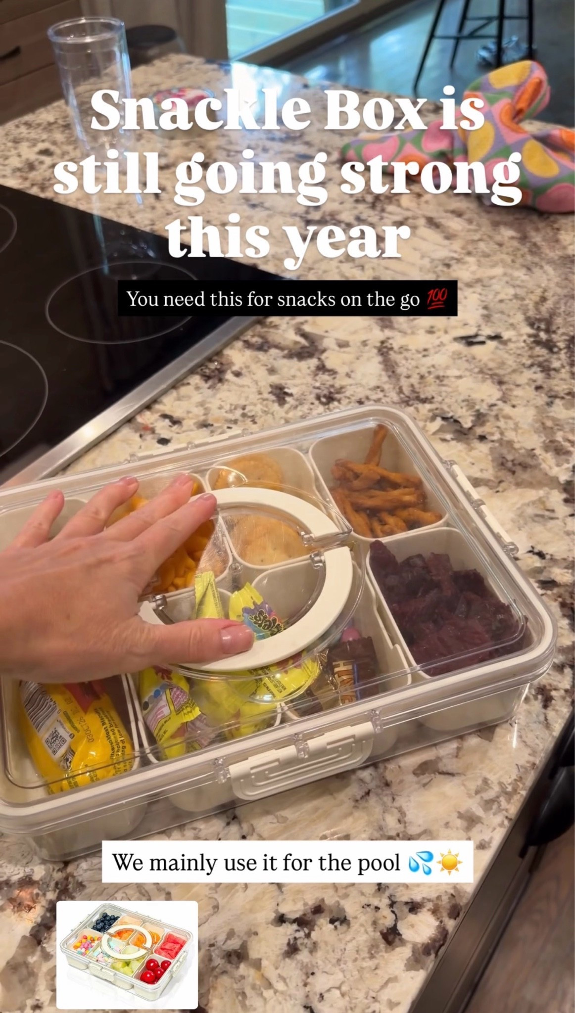 Snackle Box! Solution for a good snack selection while taking minimal space

#LTKmomlife #LTKKids #LTKSeasonal