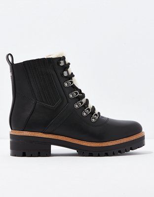 AE Fur-Tongue Hiker Boot | American Eagle Outfitters (US & CA)