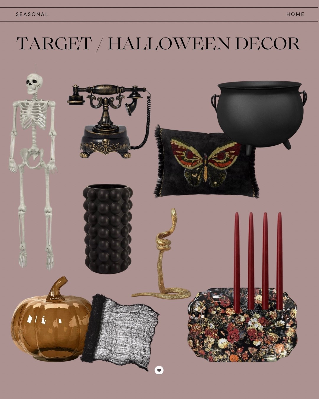 Time to get the home a bit spoooky! #LTKhalloween