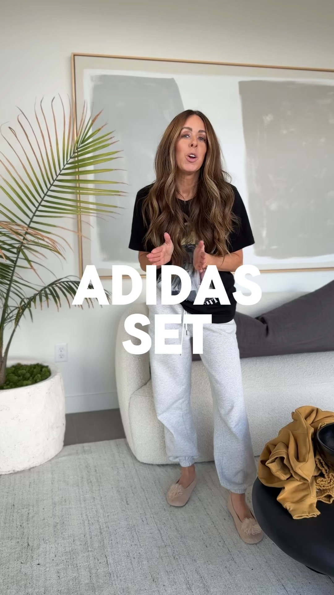 Loving my new adidas sweat set!