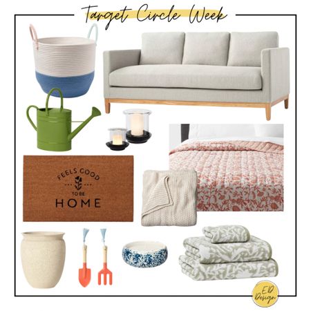 Target circle week sale finds!

Basket, sofa, kids shovel, planter, towels, quilt, door mat, watering can, candle holderr

#LTKxTarget #LTKsalealert #LTKhome