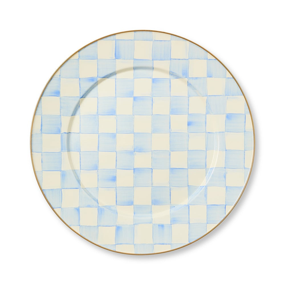 Sky Check Serving Platter | MacKenzie-Childs