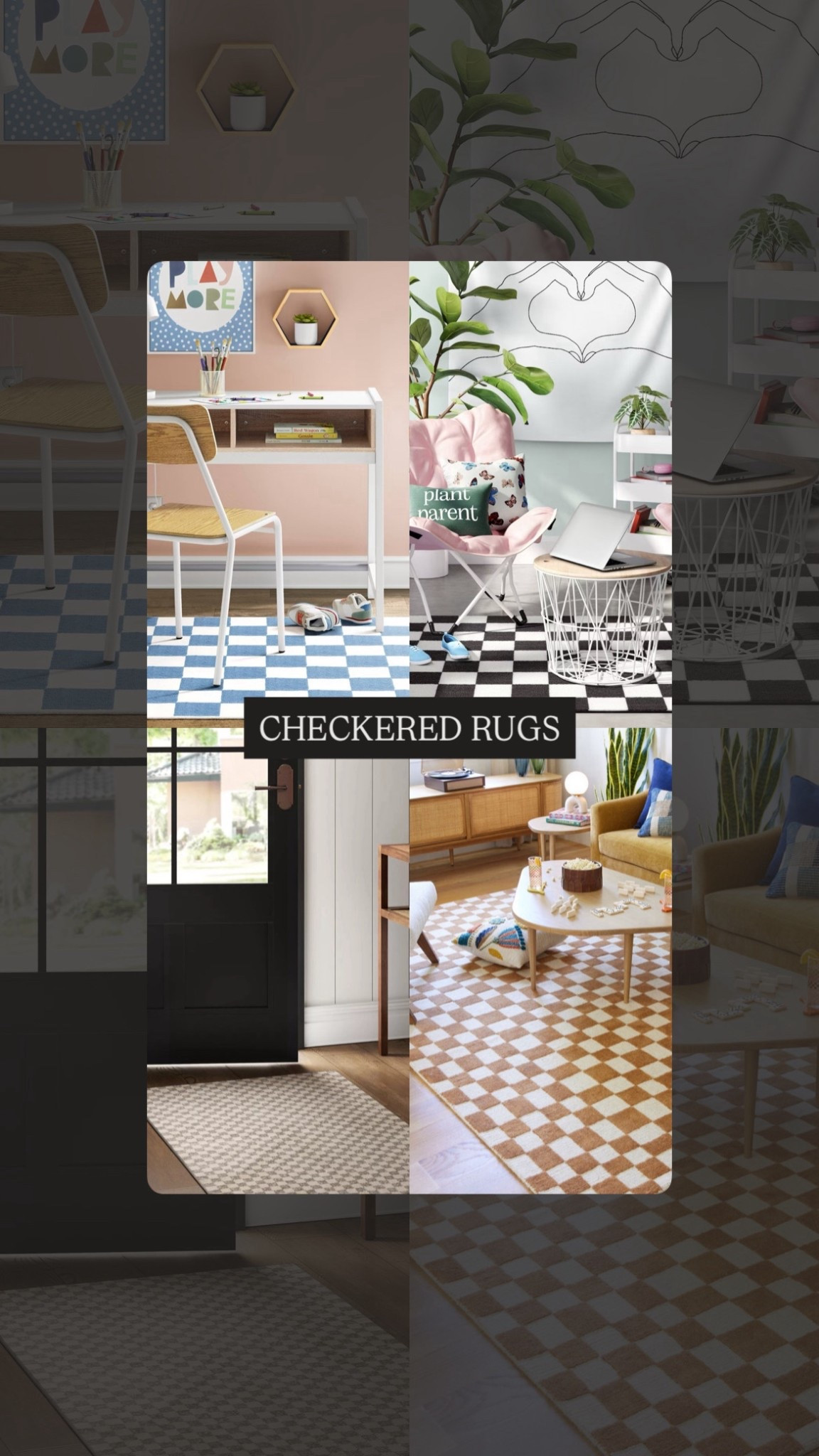 Home Decor Trend: Checkered Rugs

#LTKHome