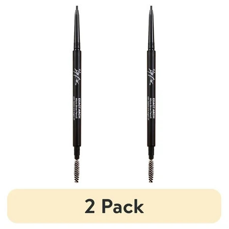 (2 pack) The Lip Bar Exact Arch Micro Brow Pencil Black-Brown Fine Tip Vegan | Walmart (US)