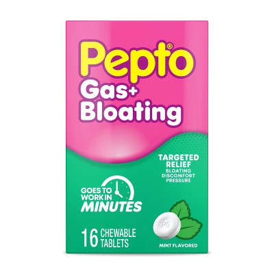 Pepto-Bismol Bloating Relief Chewables - 16ct | Target