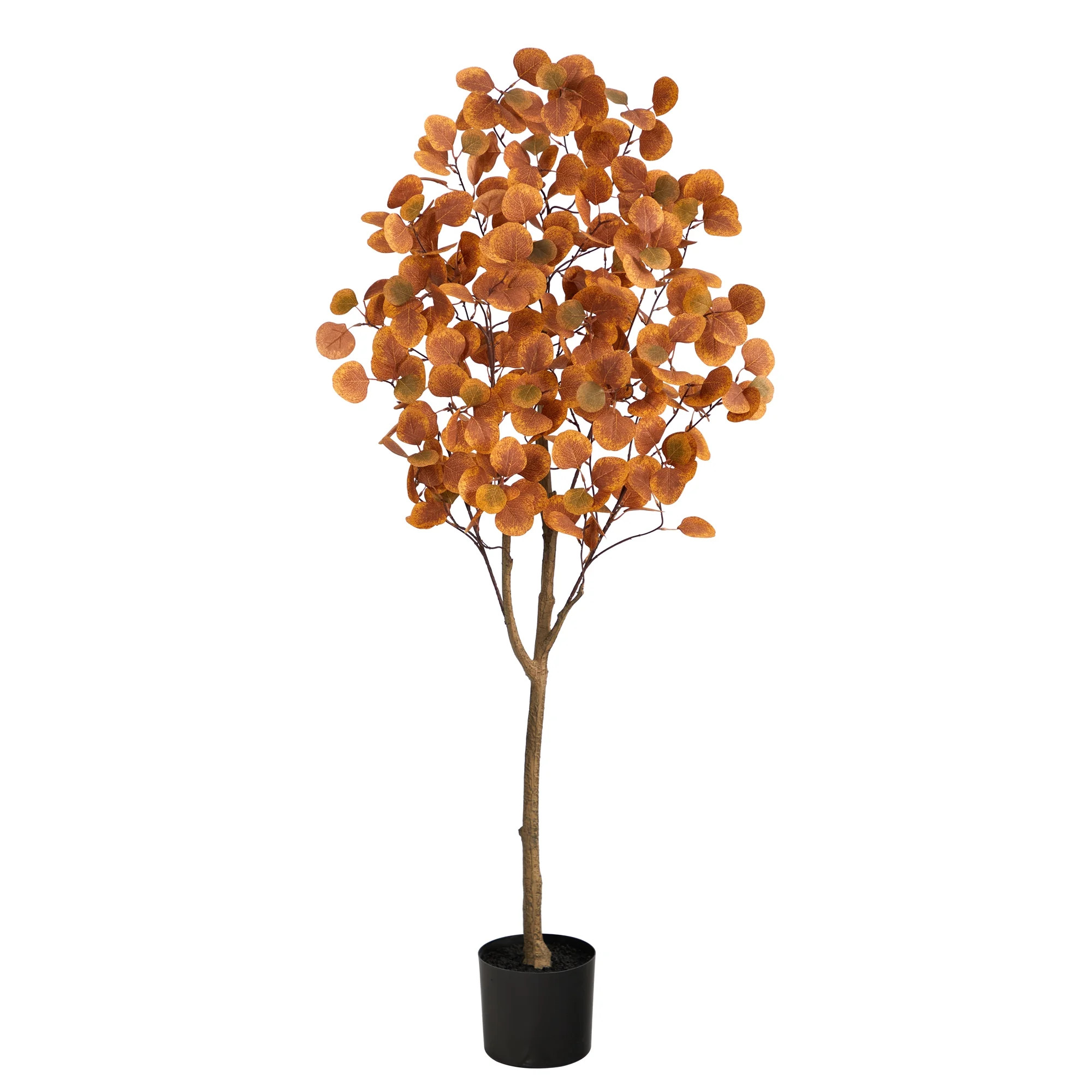 5' Artificial Eucalyptus Artificial Tree in Natural Plastic Pot, by Nearly Natural | Walmart (US)