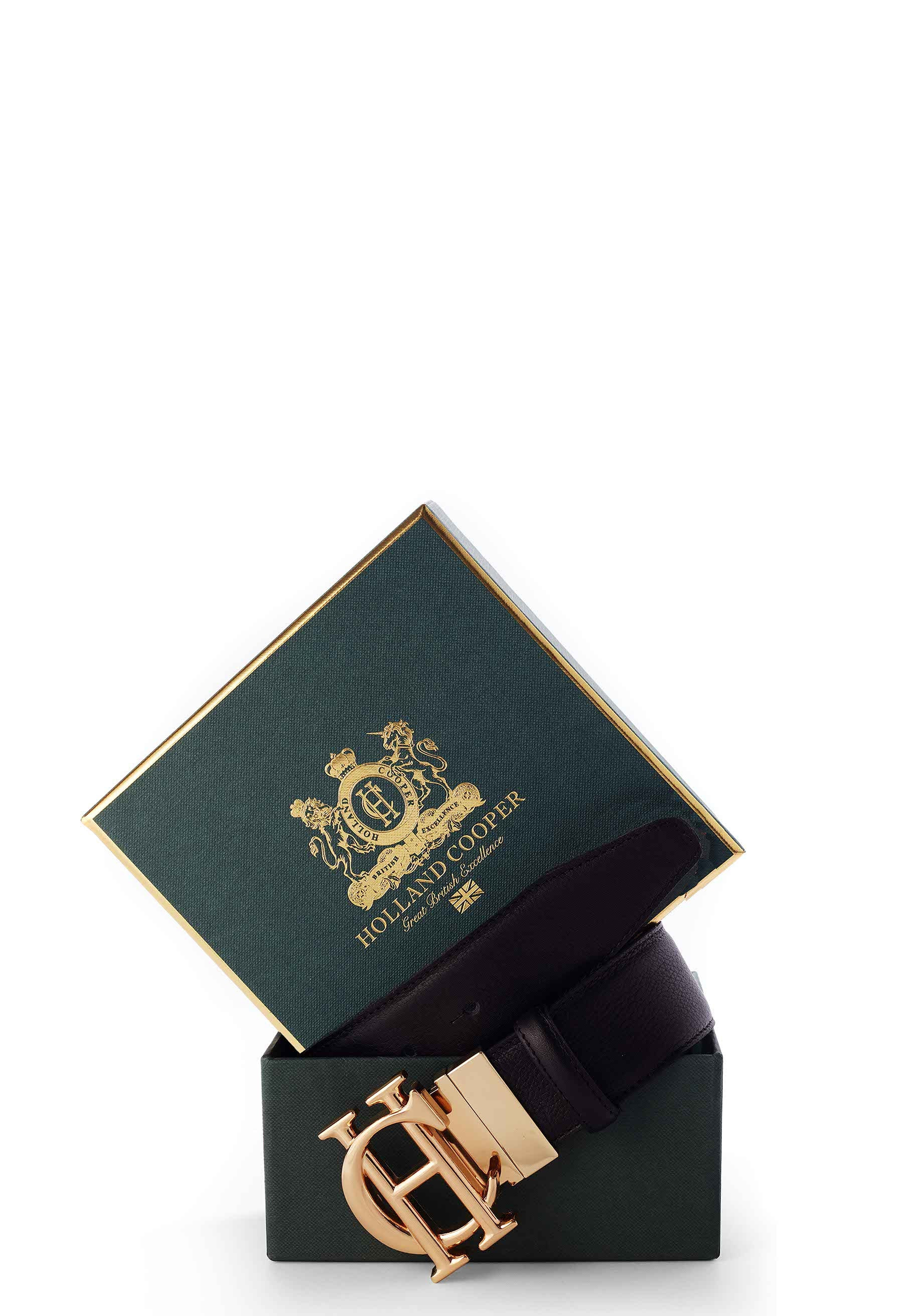 HC Classic Belt Reversible (Black Tan) | Holland Cooper