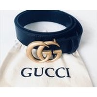 Womens Double G Gold Belt Comes w/ Gucci logo Dust Bag /GG/ 37, 39, 41  45/ Wear w/ pants or around waist! MUST HAVE accessory! | Etsy (US)