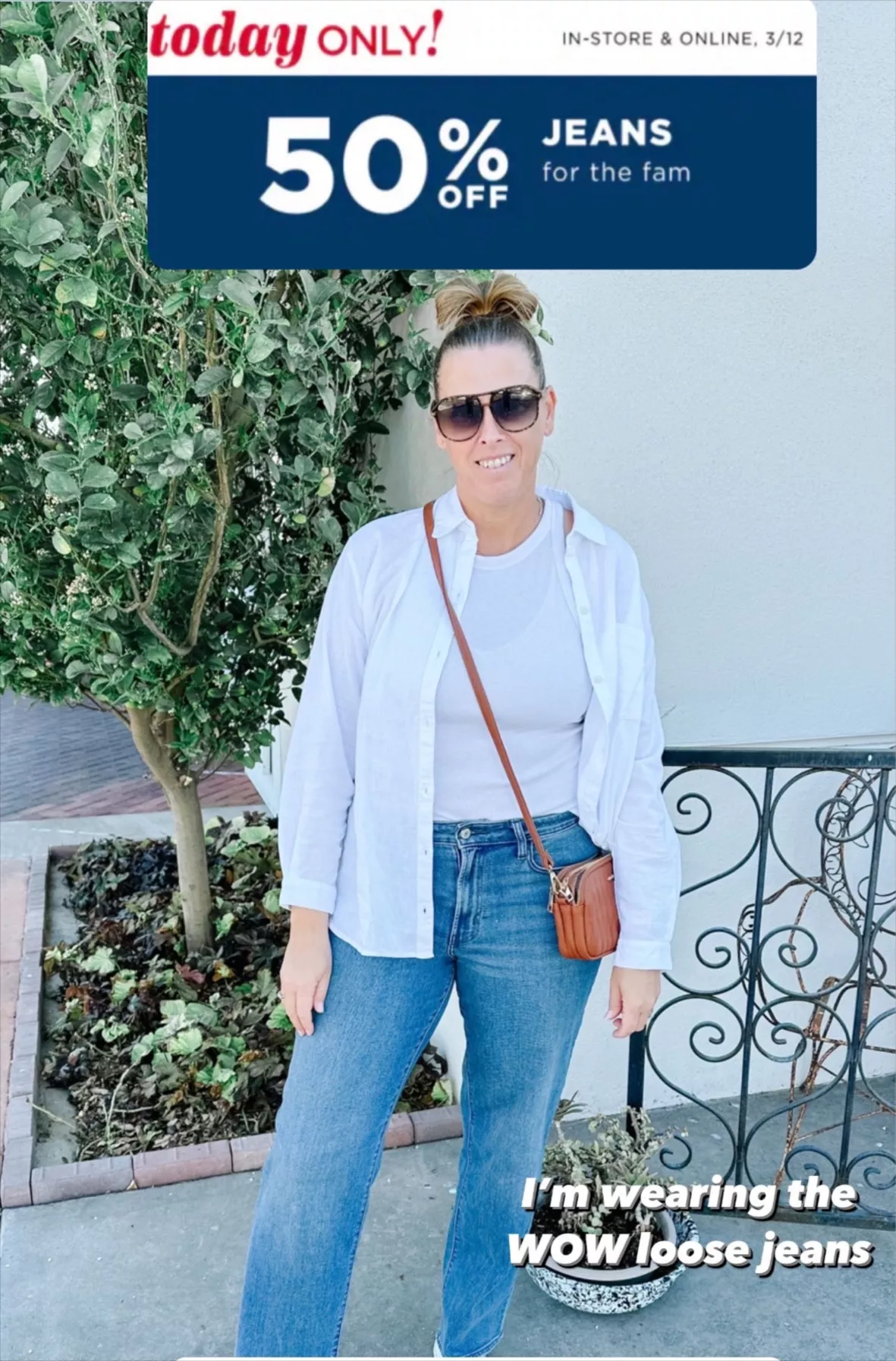 High-Waisted Wow Loose Jeans