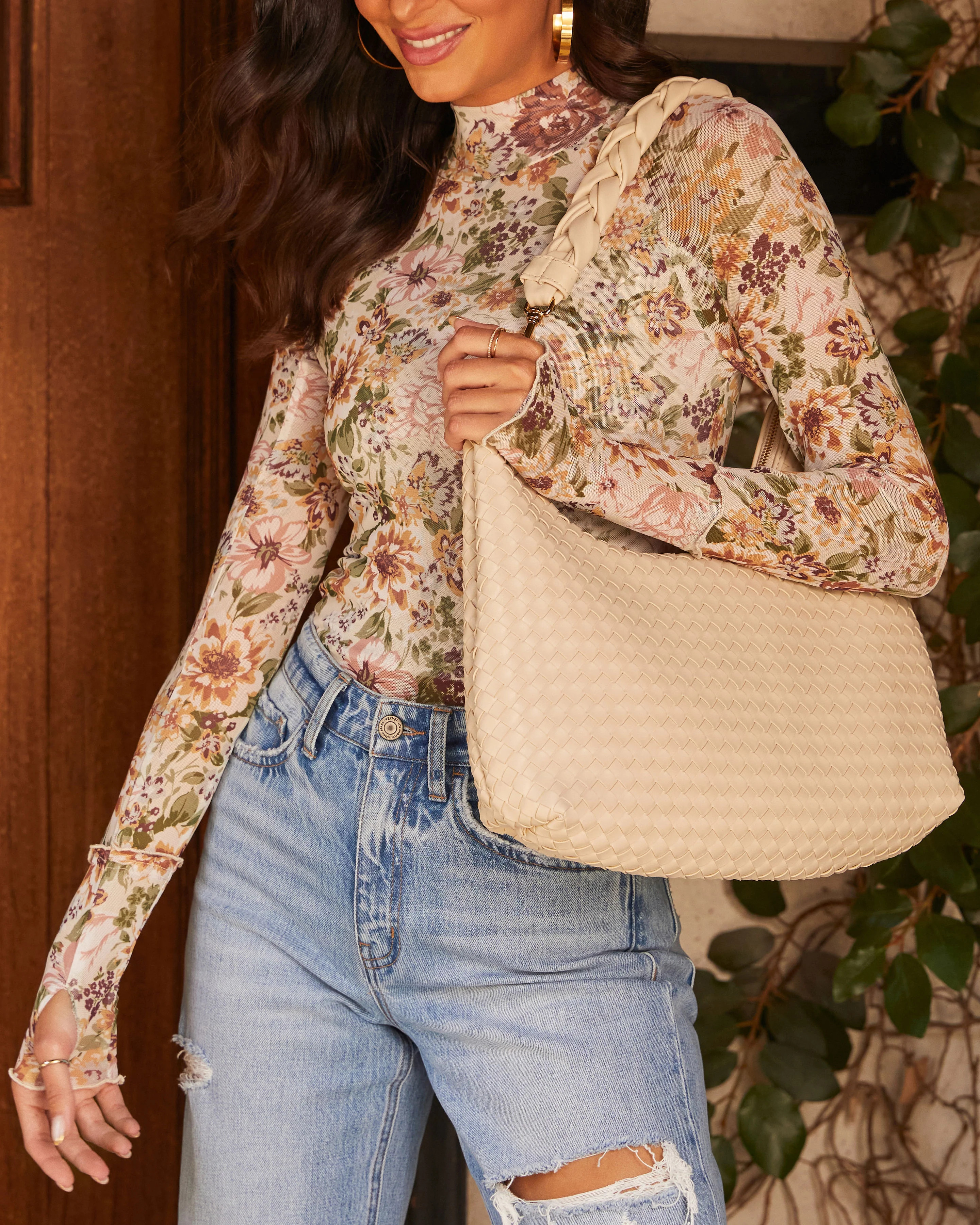 At My Side Faux Leather Hobo Bag | VICI