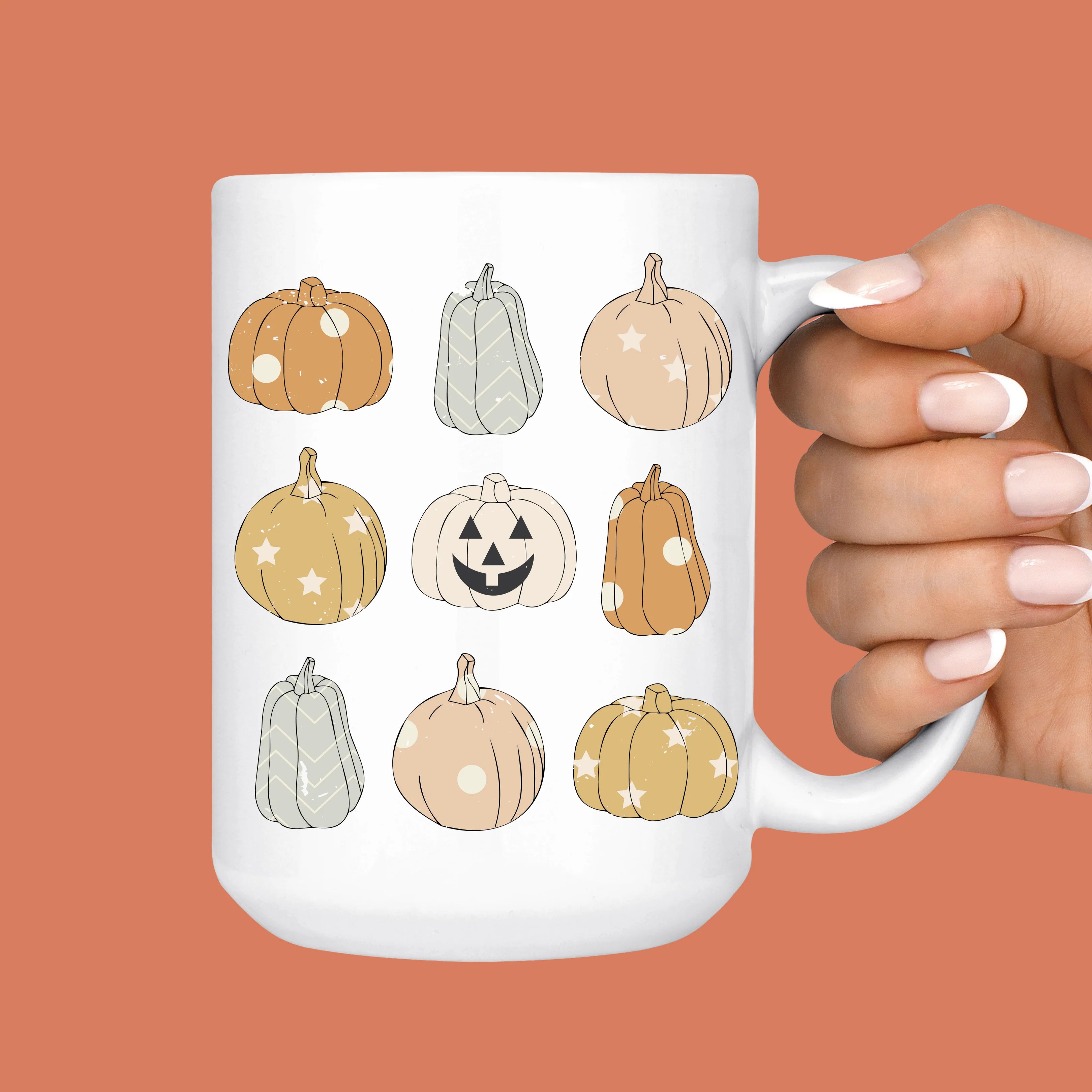 Pumpkins Mug | Sweet Mint Handmade Goods